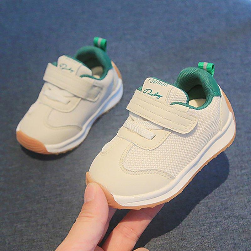 Staki Shoes For Children Boys Shoes Kids Athletic Running Gym School Sneakers For Kid(Green 9 Toddler)