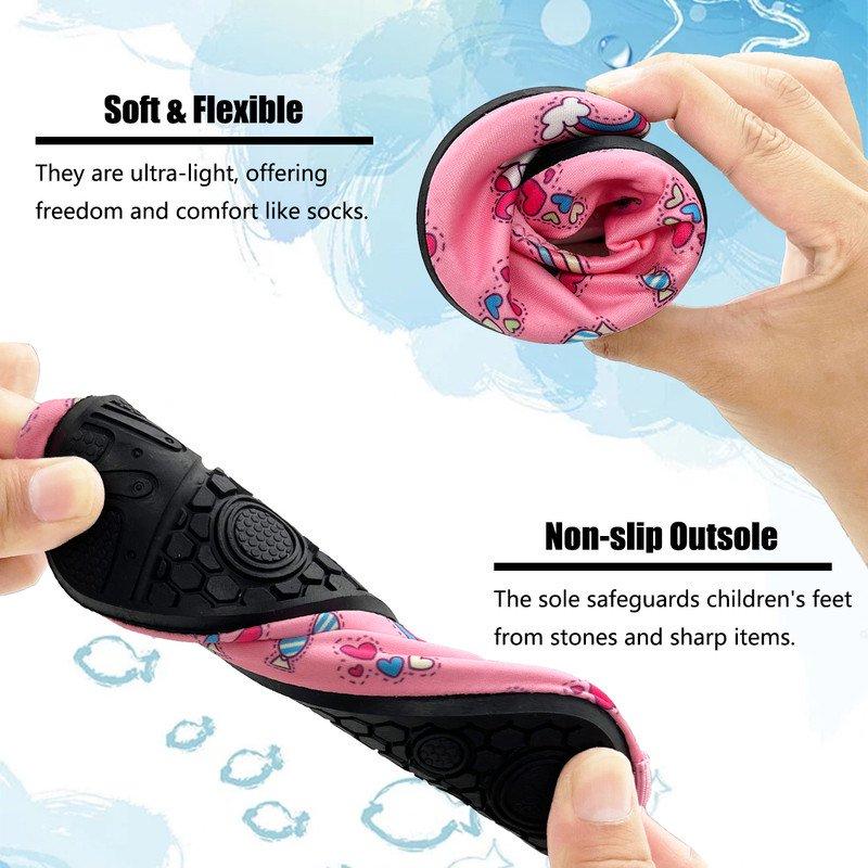 Stepedia Kids Toddler Quick Dry Water Shoes Boys Girls Aqua Socks For Swimming Beach Pool