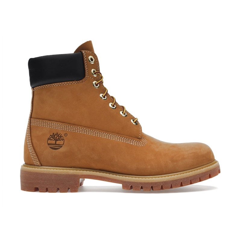 Timberland Men's 6" Premium Waterproof Boot Wheat Hiking Shoes from StockX