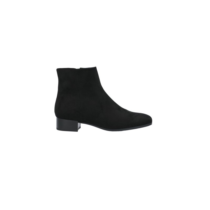 Time And Tru Women's Faux Suede Ankle Boots Wide Width Available