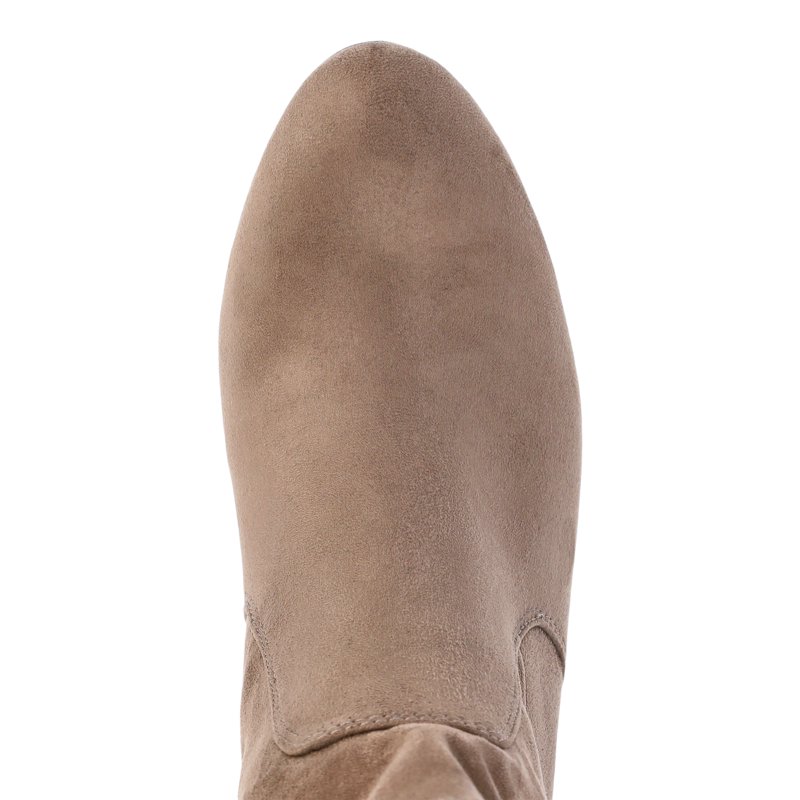 Time And Tru Women's Faux Suede Block Heel Boots