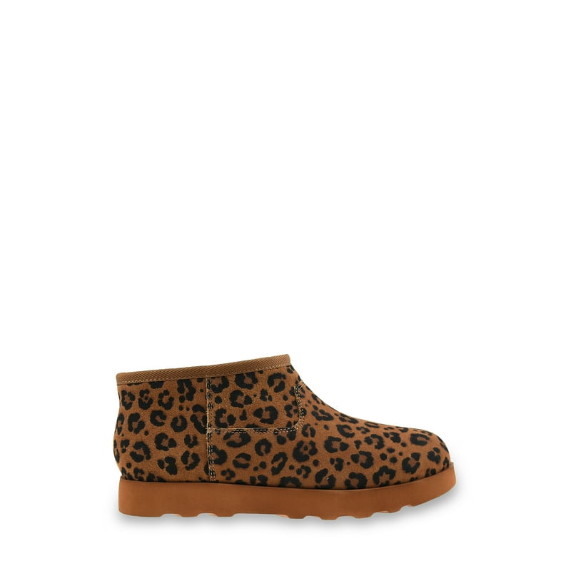 Time And Tru Women's Micro Genuine Suede Boots