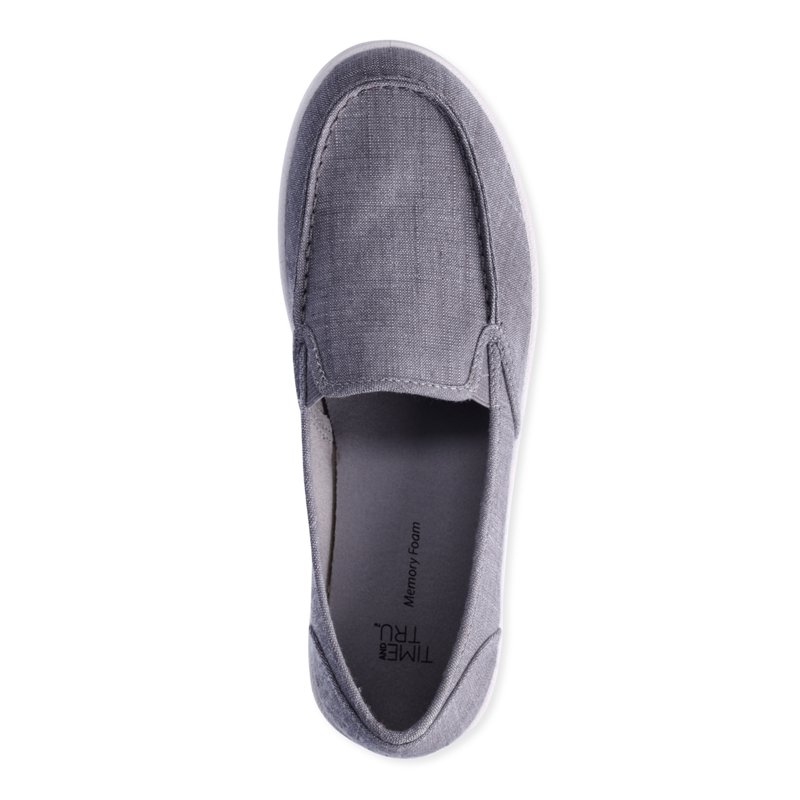 Time And Tru Women's Moc Toe Surf Sneakers Wide Width Available
