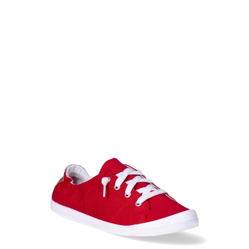 Time and Tru Women's Scrunch Back Slip On Sneakers Sizes 7-12 Wide Width Available