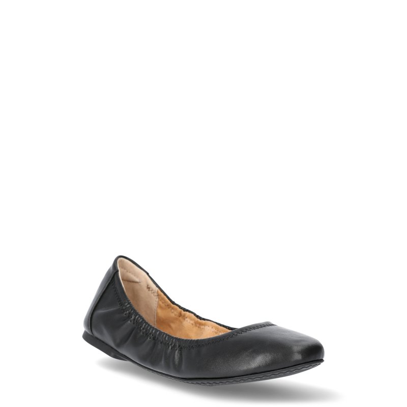 Time and Tru Women’s Scrunch Ballet Flats Sizes 6-11 Wide Width Available