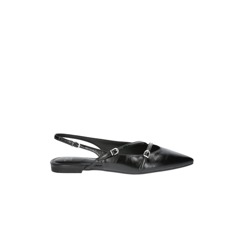 Time And Tru Women's Strappy Sling Back Flats