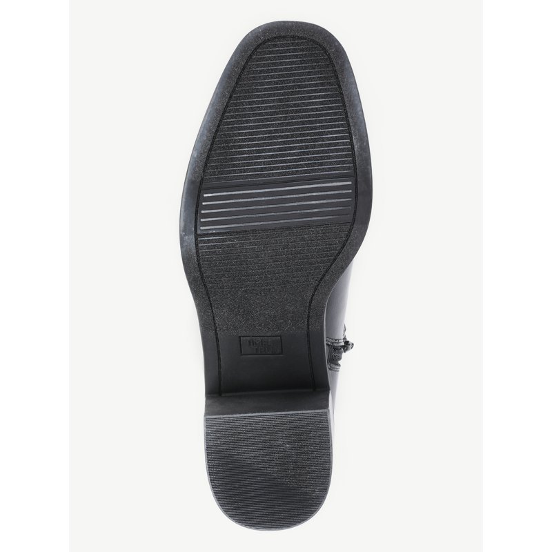 Time And True Women's Faux Leather Chelsea Boots