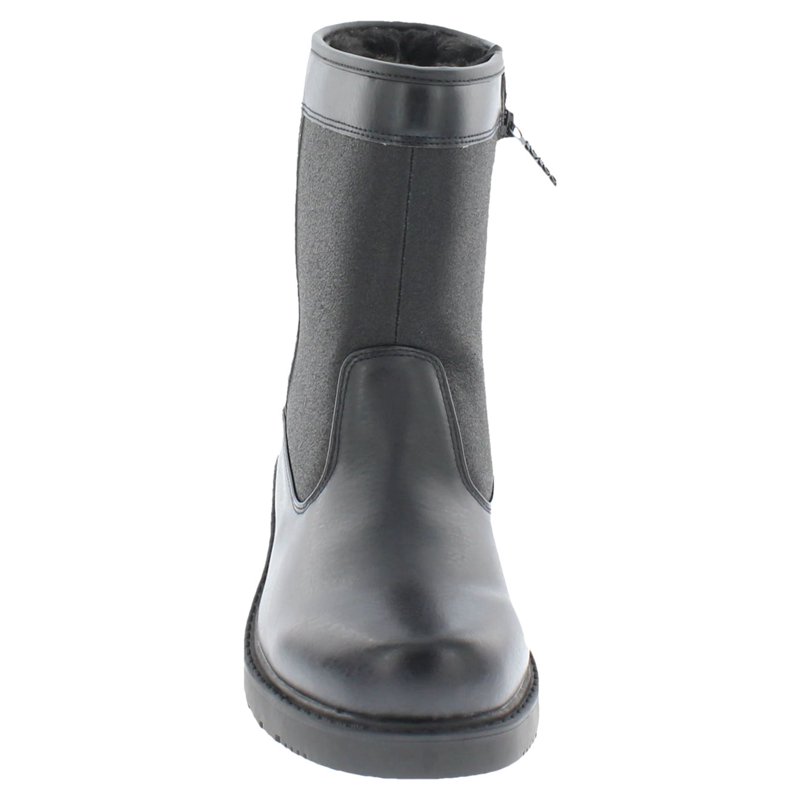 Totes Men's Stadium Waterproof Faux Fur Lined Snow Boot - Wide Width Available