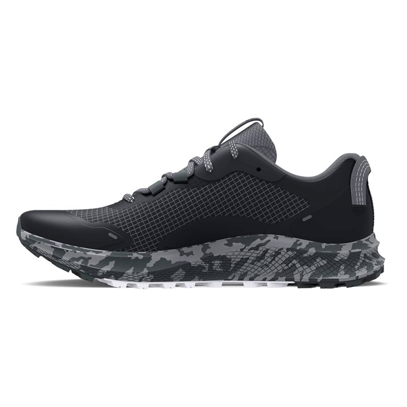 Under Armour Charged Bandit 2 StormProof Mens Trail Trainer Black/Grey - UK 7.5