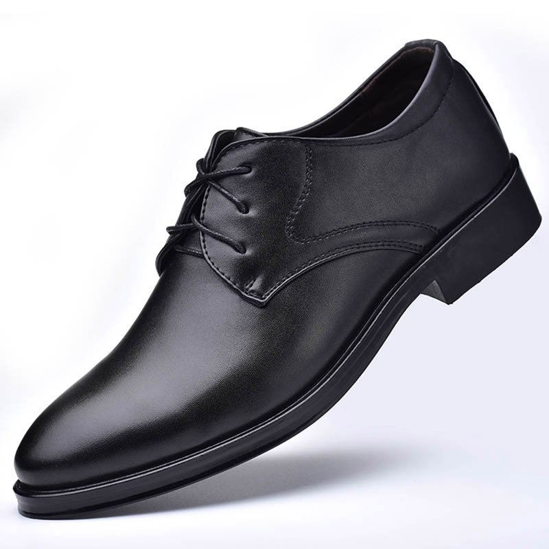 Vedolay Men's Oxfords Men's Oxford Shoes Men Fashion Casual Oxford Shoes Business Light Shoes For Men(Black 8)