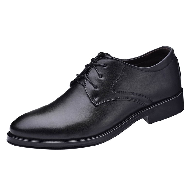 Vedolay Men's Oxfords Men's Oxford Shoes Men Fashion Casual Oxford Shoes Business Light Shoes for Men(Black 8)