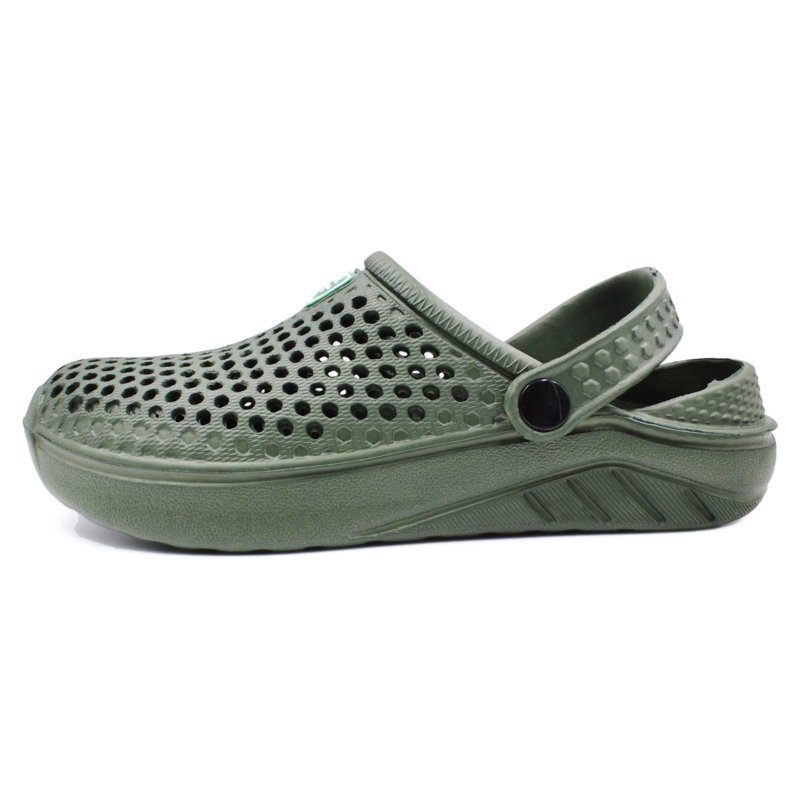 Ventana Mens Clogs Perforated Slingback Sandals Water Garden Shoes