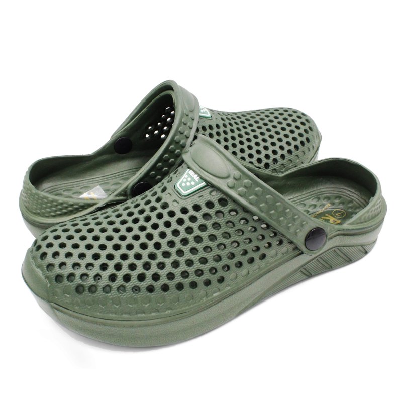 Ventana Mens Clogs Perforated Slingback Sandals Water Garden Shoes
