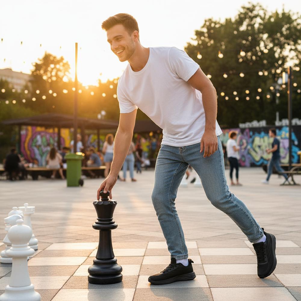 Vibdiv Walking Shoes Men Lightweight Breathable Running Tennis Athletic Gym Workout Cross Training Slip On Sneakers All Black Size 8