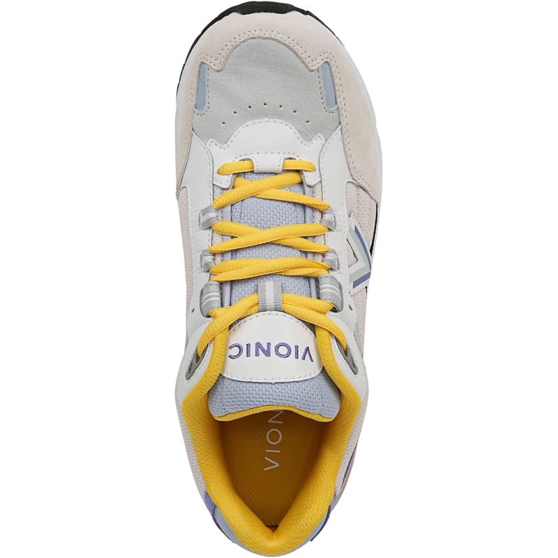 Vionic Classic Walker 2.0 Women's Athletic Walking Sneaker Cream 9.5M