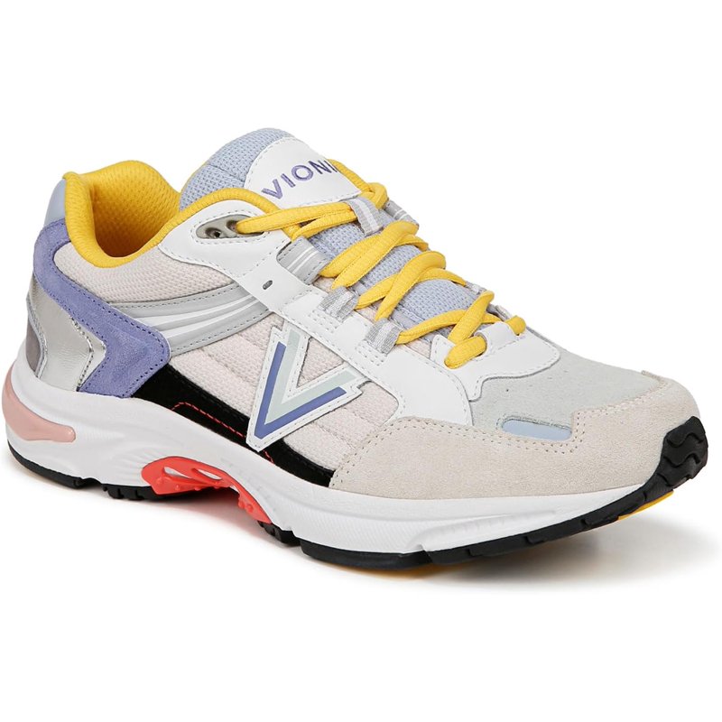 Vionic Classic Walker 2.0 Women's Athletic Walking Sneaker Cream 9.5M