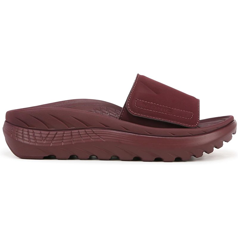 Vionic Unisex Rejuvenate Sandals Port Wine Burgundy M4/W5