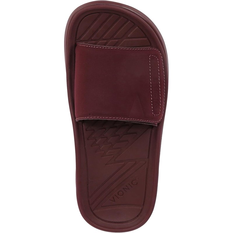 Vionic Unisex Rejuvenate Sandals Port Wine Burgundy M4/W5