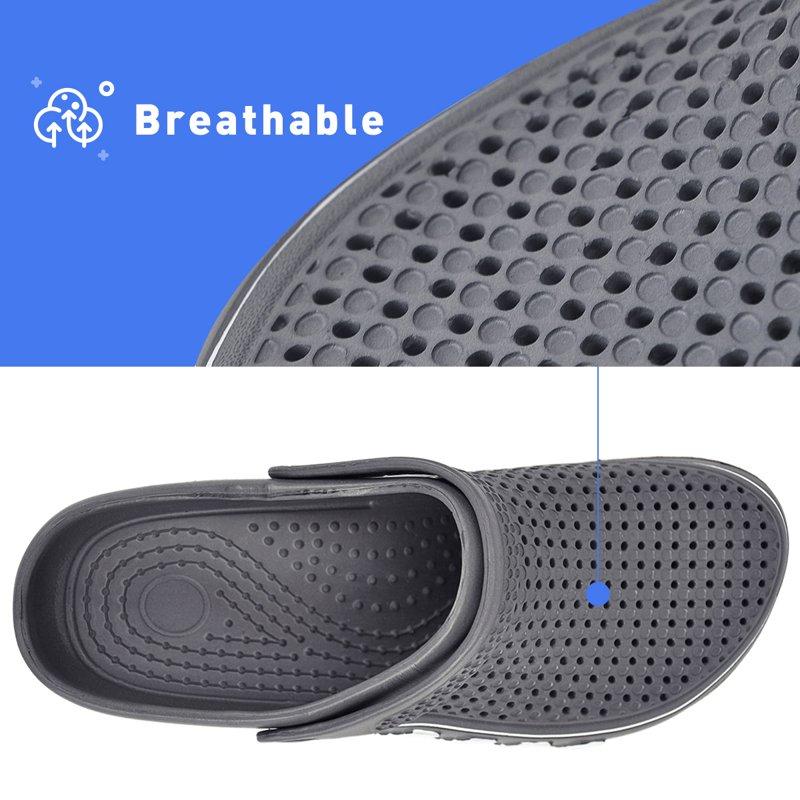 VONMAY Men's Clogs Summer Slip On Anti-slip Sandals Shower Slippers