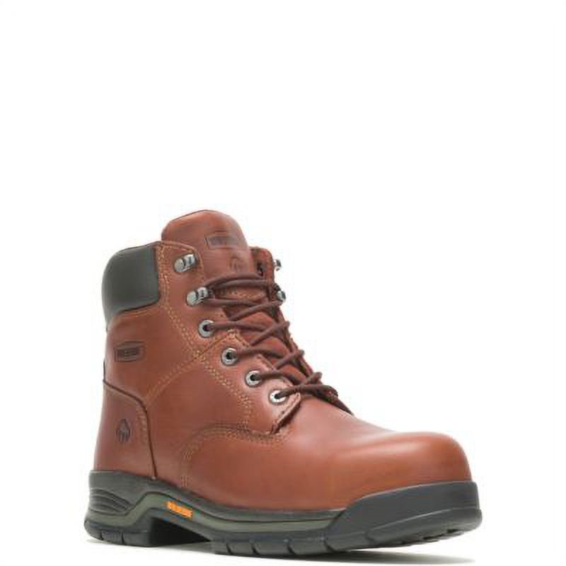 Wolverine Harrison Lace-Up 6" Work Boot Men Brown