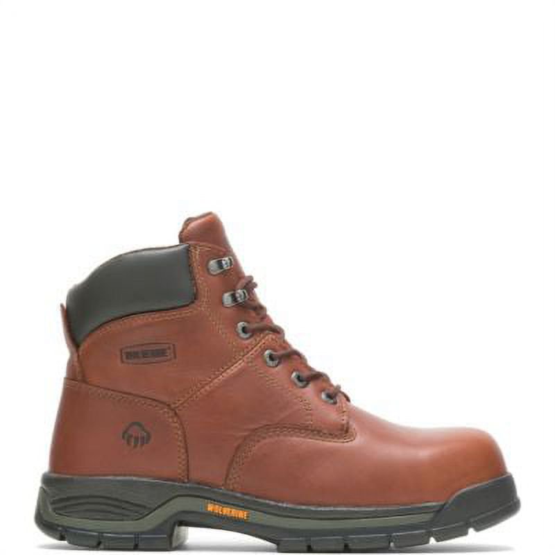 Wolverine Harrison Lace-Up 6" Work Boot Men Brown