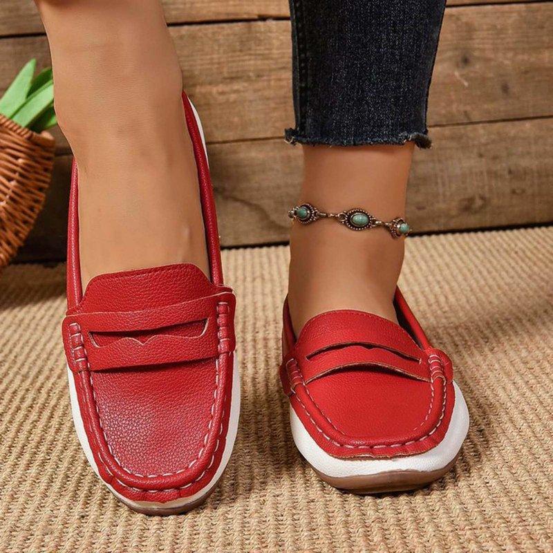 Women's Comfortable & Lightweight Leather Penny Loafers Slip-Ons Cute Business Casual Dress Shoes Work Office Flats Everyday Walking Shoes Driving for Women Women's Comfortable & Lightweight Leather Penny Loafers Slip-Ons Cute Business Casual Dress Shoes Work Office Flats Everyday Walking Shoes Driving for Women