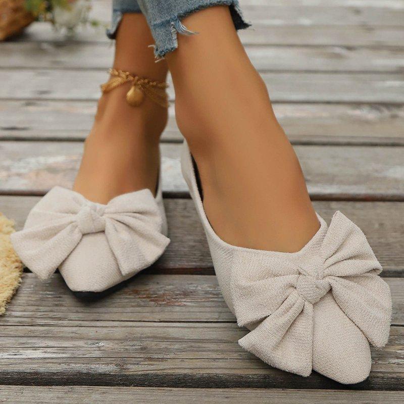 Women's Flats Shoes Pointed Toe Flats Comfortable Slip on Shoes Flat Dress Shoes Black Ballet Flats for Women