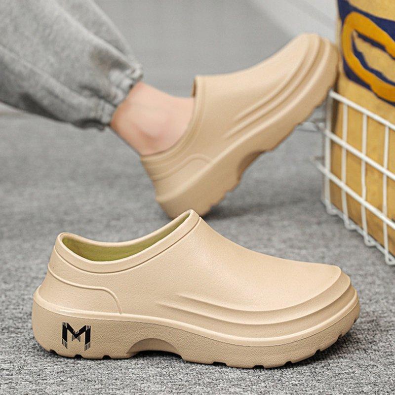 Womens Mens Clogs Slip Resistant Food Service Shoes Non Slip Restaurant Chef Work Nursing Shoes For Kitchen