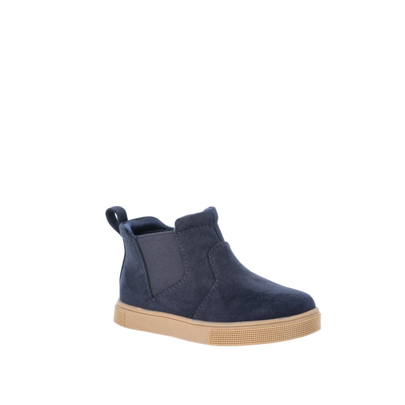 Wonder Nation Baby and Toddler Boys’ Microsuede Sneaker Boots