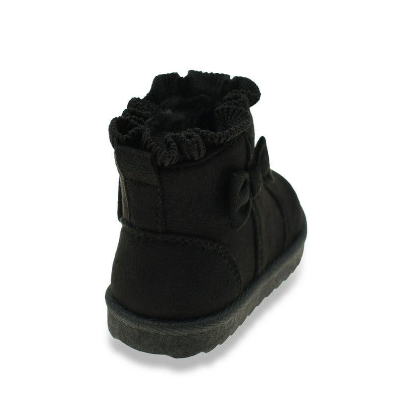 Wonder Nation Baby & Toddler Girls Faux Fur Shearing Boot
