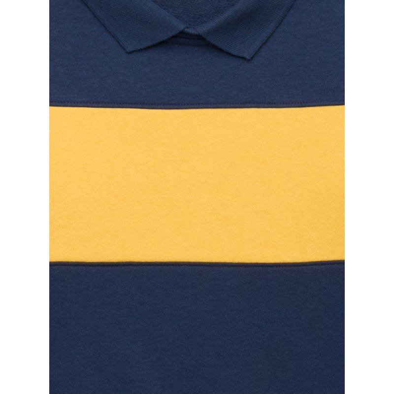 Wonder Nation Boys Striped Rugby Sweatshirt Sizes 4-16 & Husky