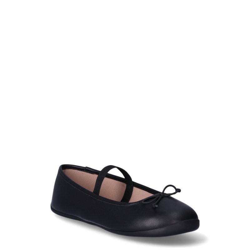Wonder Nation Girls Bow Ballet Flats