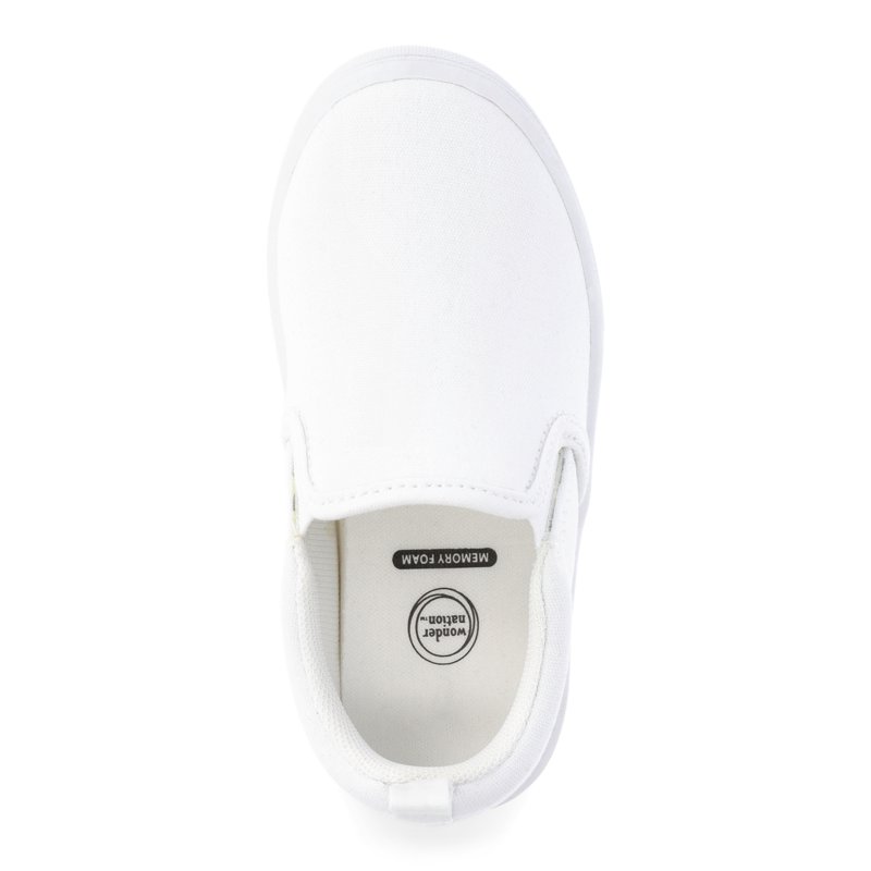 Wonder Nation Girls Slip-On Sneakers
