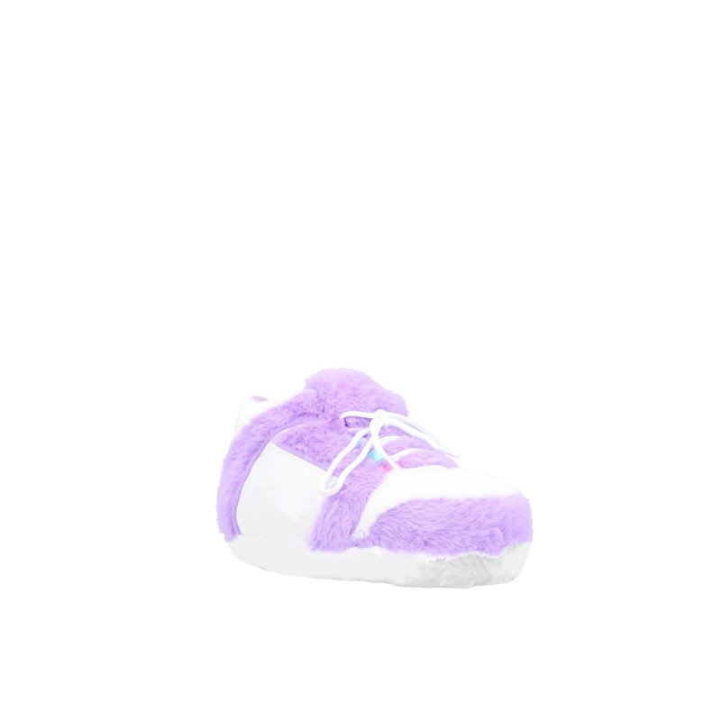 Wonder Nation Little and Big Boys' Plush Sneaker Slippers