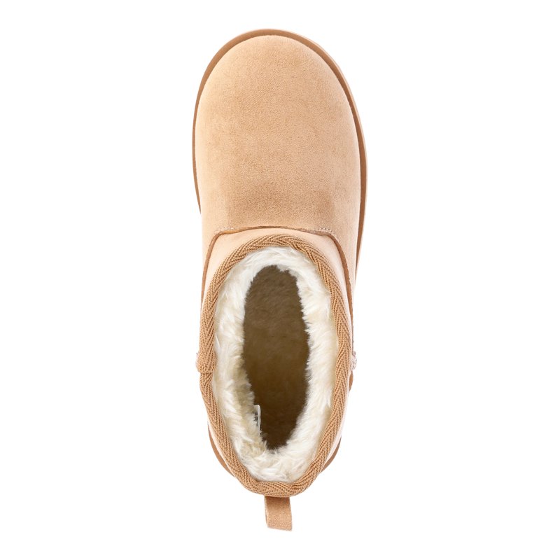 Wonder Nation Little And Big Girls' Faux Shearling Boots
