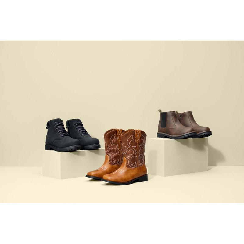 Wonder Nation Little & Big Boy's Tucker Boots