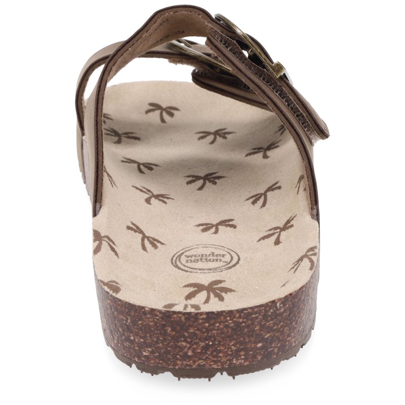 Wonder Nation Little & Big Boys Two Buckle Sandals