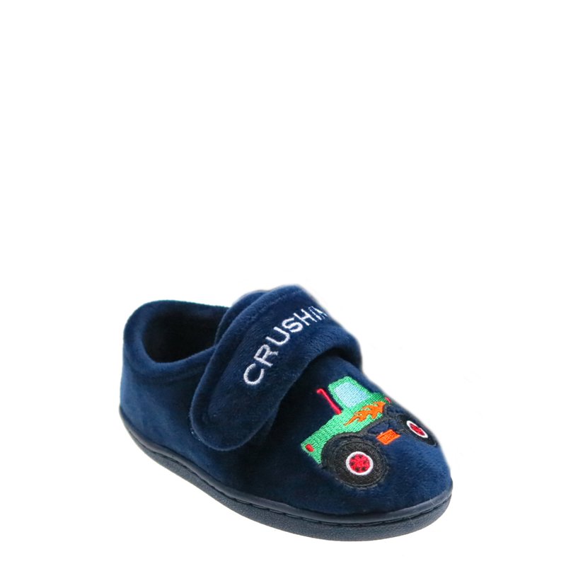 Wonder Nation Toddler Boys A-Line Embroidered Slipper