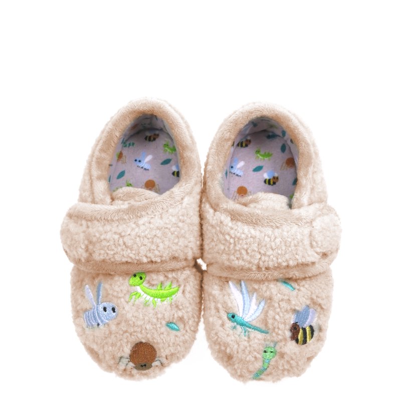 Wonder Nation Toddler Boys A-Line Patch Slipper
