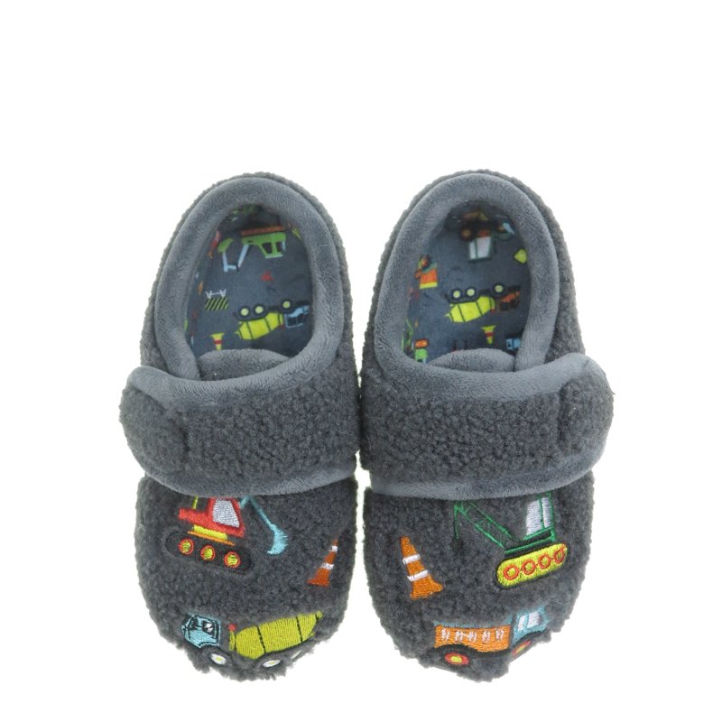 Wonder Nation Toddler Boys A-Line Patch Slipper