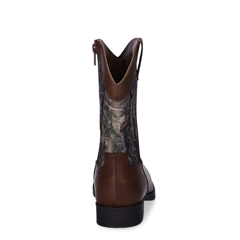 Wonder Nation Toddler & Boys Camo Cowboy Western Boots