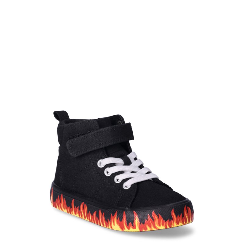 Wonder Nation Toddler Kids Casual Flame High Top