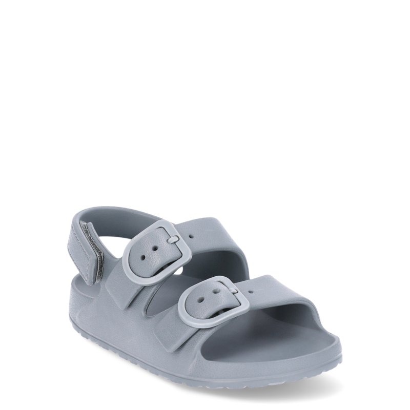 Wonder Nation Toddler Kids EVA Two Buckle Sandal 2- Pack