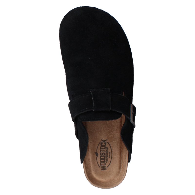 Woodstock Men's Beacon Genuine Leather Comfort Clog Sandal