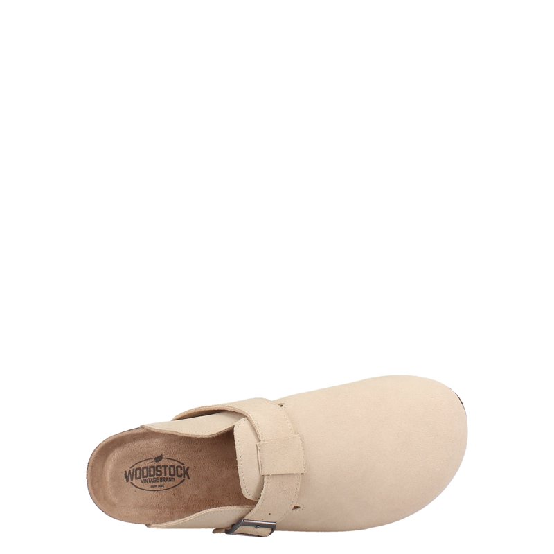 Woodstock Men's Beacon Genuine Leather Comfort Clog Sandal