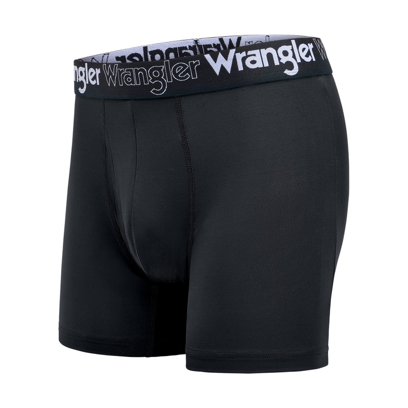 Wrangler Men’s Lightweight Performance Stretch Boxer Briefs 3-Pack