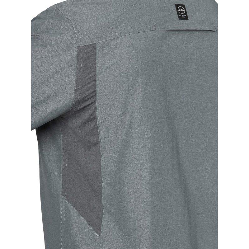 Wrangler® ATG Men's Mixed Material Shirt With UPF 40+ Protection S-4XL