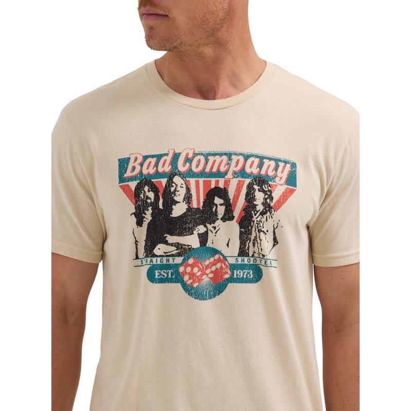 Wrangler® Men's Bad Company Graphic Band Tee Sizes S-3XL