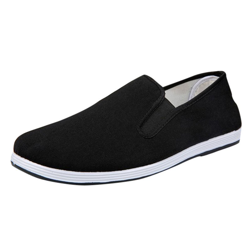 Yindaity Men Shoes Casual Platform Sneakers for Men Slip-on Comfort Shoes Comfort Trainers Sneakers Casual Hiking Shoes Soccer Shoes Men Black 8.5