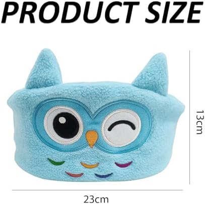 1 Piece Of Children's Headphones Children's Wireless Bluetooth Headband Children's Noise Reduction Headphones Sleep Mask Headphones Wireless Headband Headphones Children's Stereo Music (Blue)